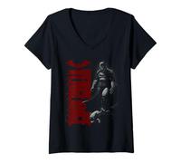 Mujer The Batman Vengeance Pose Camiseta Cuello V