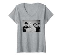 Mujer The Boo Radleys Lazarus Britpop Band Retrato Andy Willsher Camiseta Cuello V