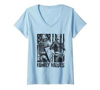 Mujer The Boys Family Values Homelander & Soldier Boy TV Show Camiseta Cuello V