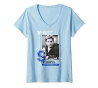 Mujer The Breakfast Club El Campeón Estatal Atleta 24 Mar 1984 Camiseta Cuello V