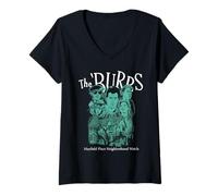 Mujer The ’Burbs Mayfield Place Neighborhood Watch Camiseta Cuello V