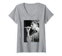 Mujer The Colourfield Terry Hall Thinking of You Band 1985 Camiseta Cuello V