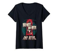 Mujer The Conjuring Last Rites Don't Go Into The Attic Camiseta Cuello V