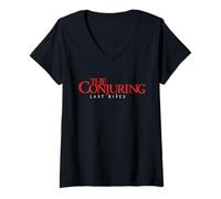 Mujer The Conjuring Last Rites Logo Camiseta Cuello V
