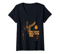 Mujer The Conjuring Last Rites The Light Will Find You Camiseta Cuello V