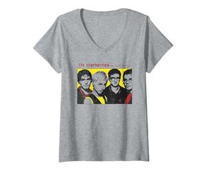 Mujer The Cranberries No Need to Argue Close-Up Photo Vintage Band Camiseta Cuello V