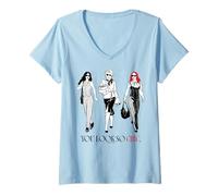 Mujer The Devil Wears Prada 2 You Look So Chic Miranda Andy Emily Camiseta Cuello V
