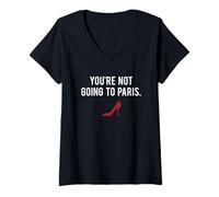 Mujer The Devil Wears Prada You'Re Not Going To Paris Camiseta Cuello V