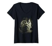 Mujer The Exorcist Regan Large Face Camiseta Cuello V
