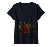 Mujer The Four Horsemen - Apocalipsis tee Camiseta Cuello V