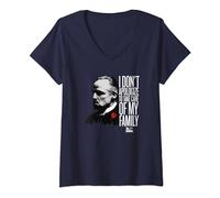 Mujer The Godfather I Don't Apologize To Take Care Of My Family Camiseta Cuello V
