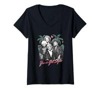 Mujer The Golden Girls Cast Photo You Got Style Funny TV Show Camiseta Cuello V