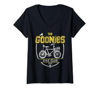 Mujer The Goonies Bike Club Camiseta Cuello V