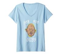 Mujer The Goonies Sloth Movie Hey You Guys Face Pose, clásico de los 80 Camiseta Cuello V