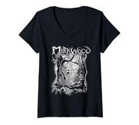 Mujer The Hobbit Mirkwood Metal Band Camiseta Cuello V