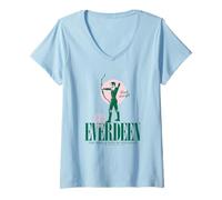 Mujer The Hunger Games Shoot Straight Katniss Everdeen Movie Camiseta Cuello V