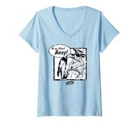 Mujer The Lone Ranger “Hi-Yo Silver Away!” Comic Panel Camiseta Cuello V