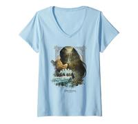 Mujer The Lord of The Rings Epic Journey Arwen River Camiseta Cuello V