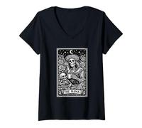 Mujer The Mama Gothic Skeleton Vintage Proud Mom Motherhood Love Camiseta Cuello V