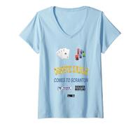 Mujer The Office Monte Carlo Comes To Scranton Camiseta Cuello V