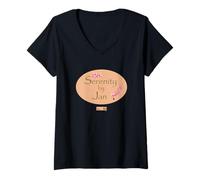 Mujer The Office Serenity by Jan Logo Camiseta Cuello V