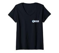 Mujer The Office Vance Refrigeration Logo Front & Back Camiseta Cuello V