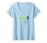 Mujer The Pigeon College Graduate Camiseta Cuello V
