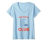 Mujer The Puto Club Filipino Sticky Rice Pinoy Philippines Camiseta Cuello V