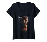 Mujer The Rule of Jenny Pen Stacked Heads Camiseta Cuello V
