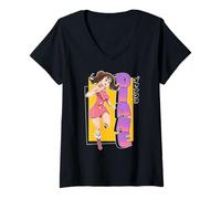 Mujer The Seven Deadly Sins Diane Colorful Portrait Anime Camiseta Cuello V