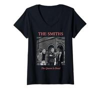 Mujer The Smiths The Queen Is Dead Salford Lads de Stephen Wright Camiseta Cuello V
