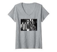 Mujer The Specials 2 Tone Ska Band Ghost Town 1979 Camiseta Cuello V