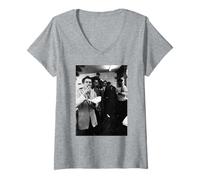 Mujer The Specials 2 Tone Ska Band Ghost Town 1980 Camiseta Cuello V