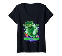Mujer The Spongebob Movie Walk The Plank Flying Dutchman Cartoon Camiseta Cuello V