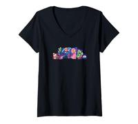Mujer The Super Mario Galaxy Movie Galactic Heroes Camiseta Cuello V