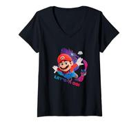 Mujer The Super Mario Galaxy Movie Let’s-A Go! Camiseta Cuello V