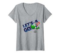 Mujer The Super Mario Galaxy Movie Let’s-A Go! Star Ride Camiseta Cuello V