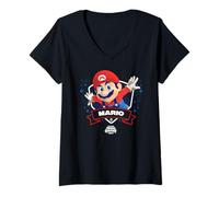 Mujer The Super Mario Galaxy Movie Mario Champion Camiseta Cuello V