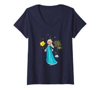 Mujer The Super Mario Galaxy Movie Rosalina Star Shine Camiseta Cuello V