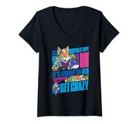 Mujer The Super Mario Galaxy Movie Starfox Buckle Up Action Camiseta Cuello V