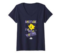 Mujer The Super Mario Galaxy Movie Yellow Luma Bedtime Camiseta Cuello V