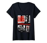 Mujer The Texas Chainsaw Massacre What Will Be Left Collage Horror Camiseta Cuello V