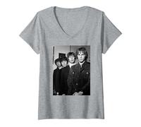 Mujer The Troggs Band Foto Wild Thing 1967 Camiseta Cuello V