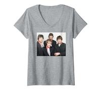 Mujer The Troggs Band Foto Wild Thing 1968 Camiseta Cuello V