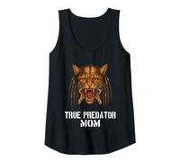Mujer The True Predator Mom - Diseño divertido para amantes de los gatos y mamá Camiseta sin Mangas