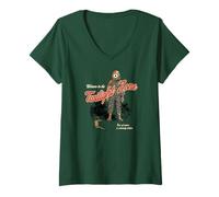 Mujer The Twilight Zone Fear is Relative Cyclops Retro TV Show Camiseta Cuello V