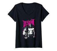Mujer The Vampire Lestat Lestat Homage Camiseta Cuello V