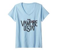 Mujer The Vampire Lestat Logo Light Camiseta Cuello V