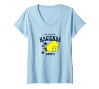 Mujer The Village of Hacienda TV FL USA Pickleball Design Camiseta Cuello V