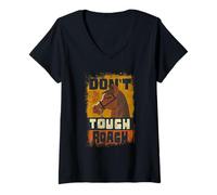 Mujer The Witcher Don'T Touch Roach Camiseta Cuello V